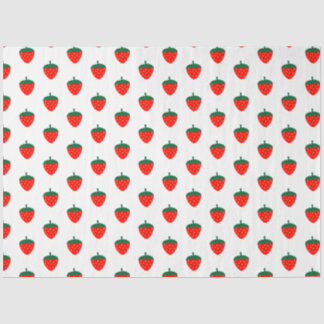 Strawberries Summer Red Fruit Berry Farm Produce Tissue Paper