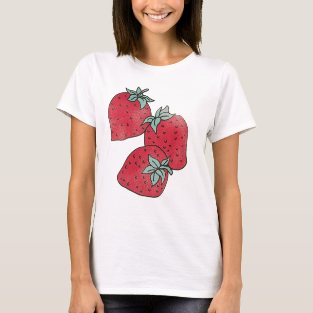 Strawberries T-Shirt (Front)