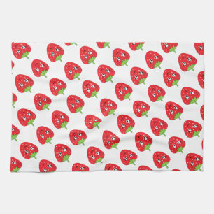 Strawberries Tea Towel