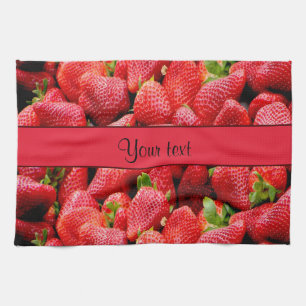 Strawberries Tea Towel