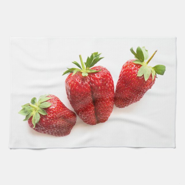 Strawberries Tea Towel (Horizontal)