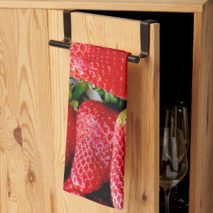 Strawberries Tea Towel