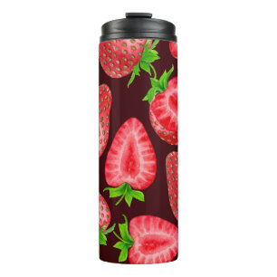 Strawberries Thermal Tumbler