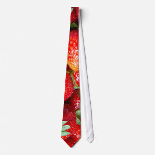 Strawberries Tie