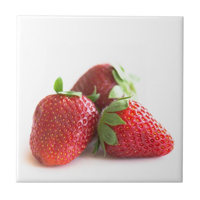 Strawberries Tile (Front)