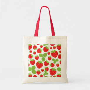 Strawberries Tote Bag