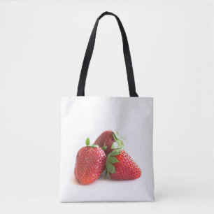 Strawberries Tote Bag