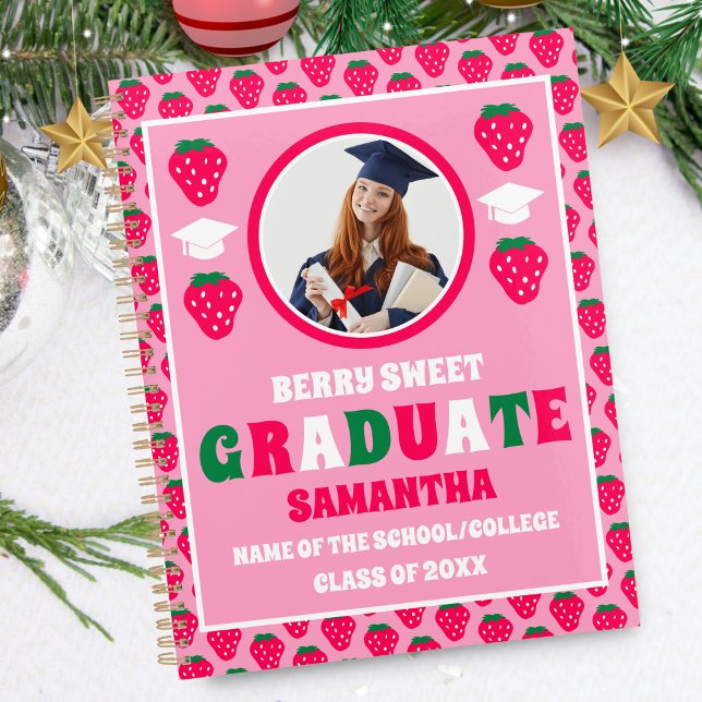 Strawberry 2025 Graduate Photo Graduation Planner (Creator Uploaded)