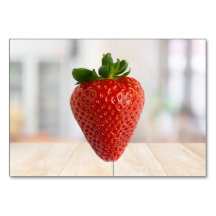 Strawberry ABA Labelling Flashcard | Picture Cards