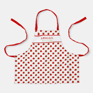 Strawberry Allergy Alert - Kids Apron