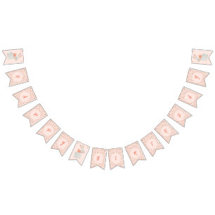 Strawberry and Bunny Birthday Party Bunting