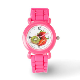 Strawberry and kiwi watch