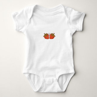 Strawberry baby bodysuit