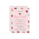 Strawberry Baby Shower Invitation