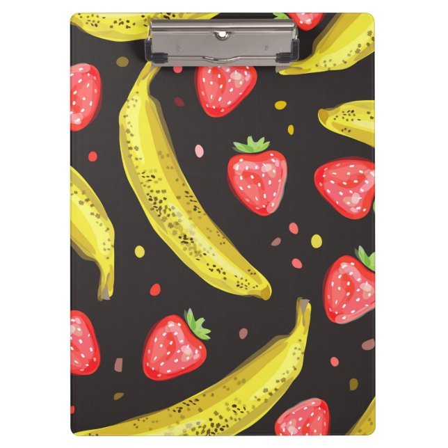 Strawberry Banana Fruit | Fruit Clipboard (Front)
