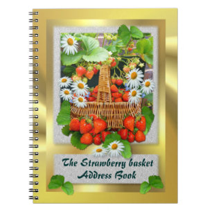 Strawberry Basket ~ Address Book