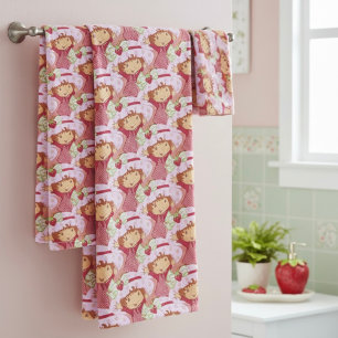 Strawberry Bath Towel Set