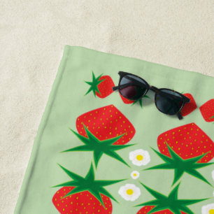 Strawberry Beach Towel