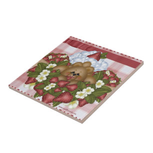 Strawberry Bear Tile