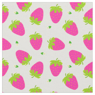 Strawberry Beige Fabric