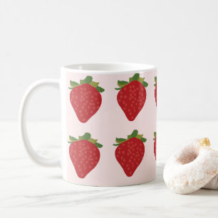 Strawberry Berry Cute Fruit Strawberries Coffee Mug