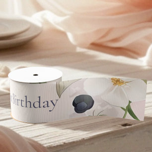 Strawberry Berry First 1st Birthday Party Grosgrain Ribbon