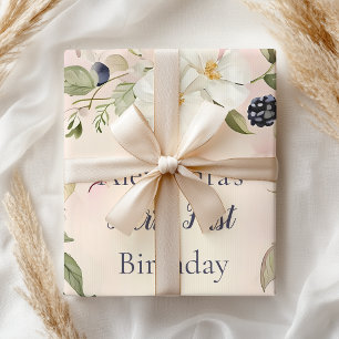  Strawberry Berry First 1st Birthday Party  Tissue Paper