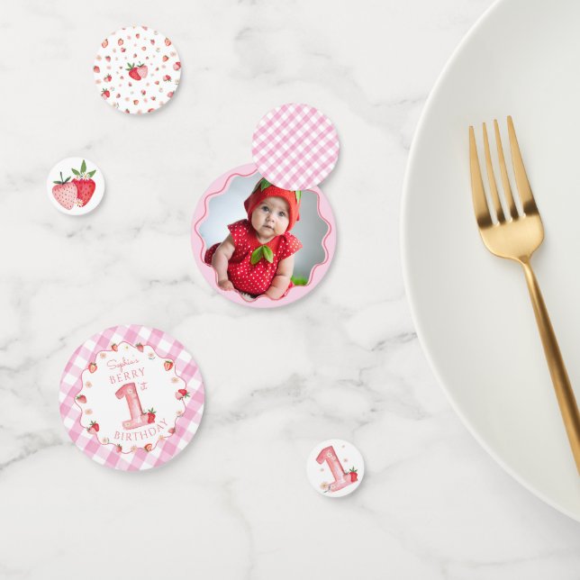 Strawberry Berry First Table Confetti (Group)