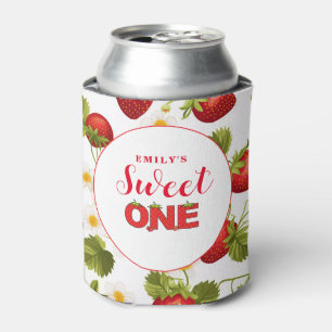 Strawberry Berry Sweet Birthday Berry First Can Cooler