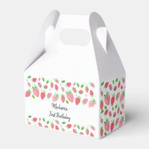 Strawberry Berry Sweet Birthday Favour Box