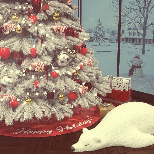 Strawberry Bliss  Brushed Polyester Tree Skirt (Creator Uploaded)
