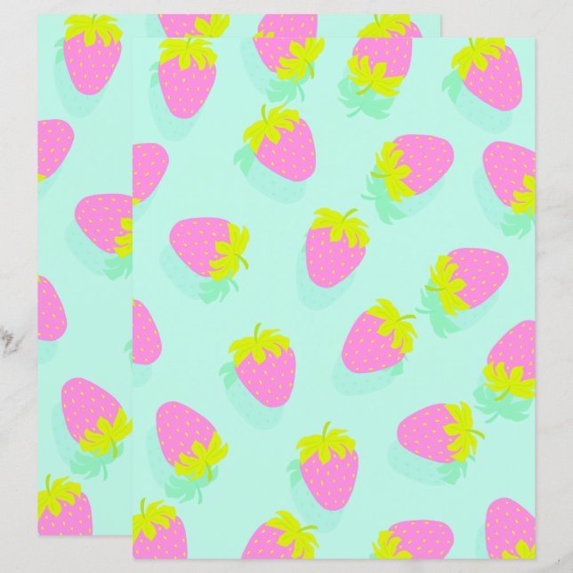 Strawberry Blue (Front/Back)