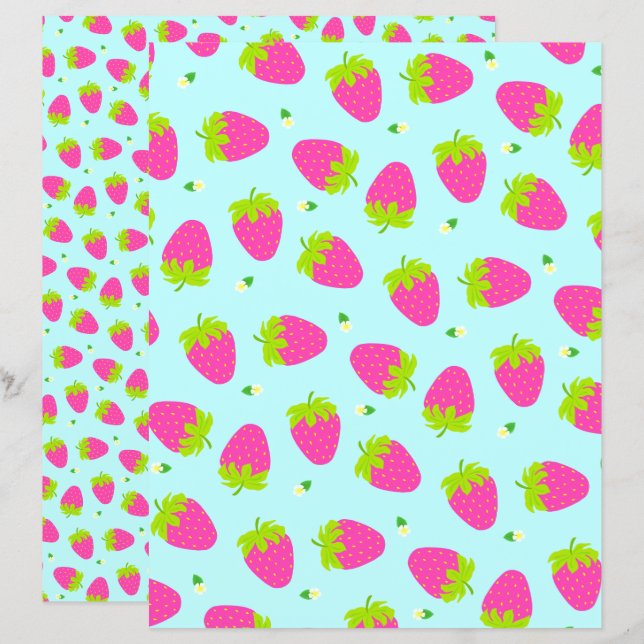 Strawberry Blue (Front/Back)