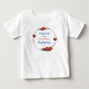 Strawberry Blueberry Berry Sweet Baby Shower T-Shirt