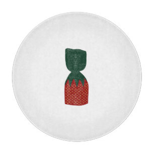 Strawberry Bon Bons Candies Cutting Board