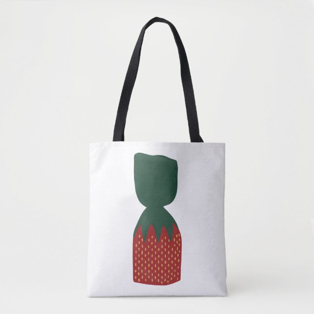 Strawberry Bon Bons Candies Tote Bag (Front)