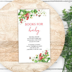 Strawberry Books For Baby card