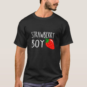 Strawberry Boy Sweet Strawberry Boys Summer Fruit T-Shirt