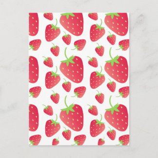 Strawberry Bunch Postcard
