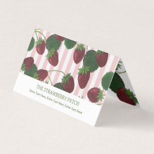Strawberry Business Card