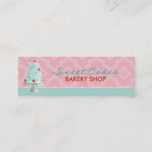 Strawberry Cake Business Card