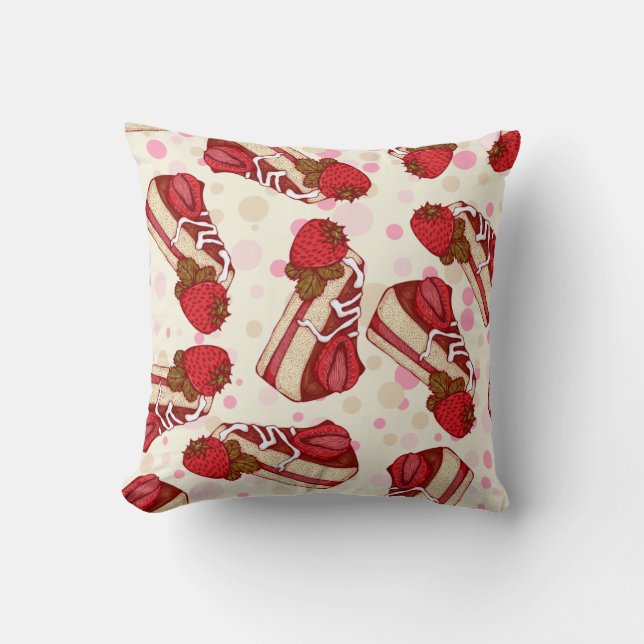 Strawberry Cake Cushion (Front)