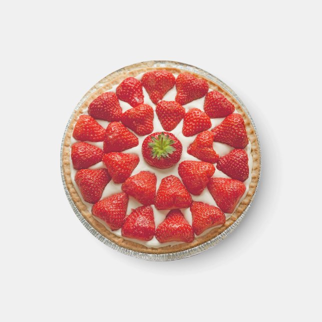 Strawberry Cake Magnet (Front)