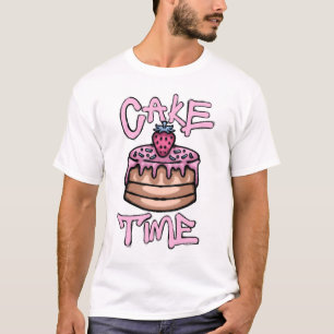 Strawberry cake streetwear T-Shirt