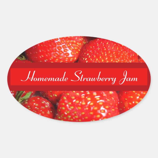 Strawberry Canning Label (Front)