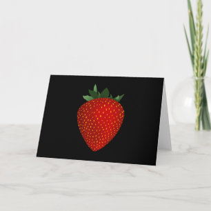 strawberry card