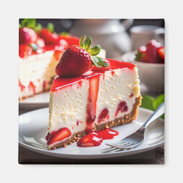 Strawberry Cheesecake Magnet (Front)