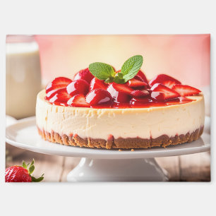 Strawberry Chesecake Magnet
