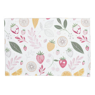 Strawberry Citrus Fruit Pillowcase