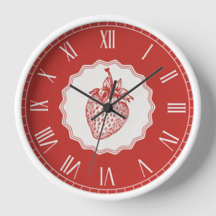 Strawberry Clock